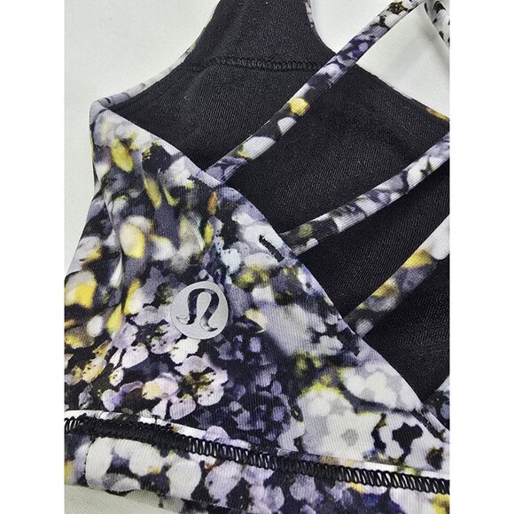 Lululemon Free To Be Bra Wild *Light Support, A/B CupFloral Metropolis Multi  4 - Picture 3 of 9